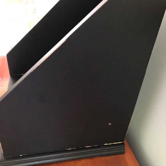 EUC Black (w/slight distress) Office Organizer - Picture 8 of 12